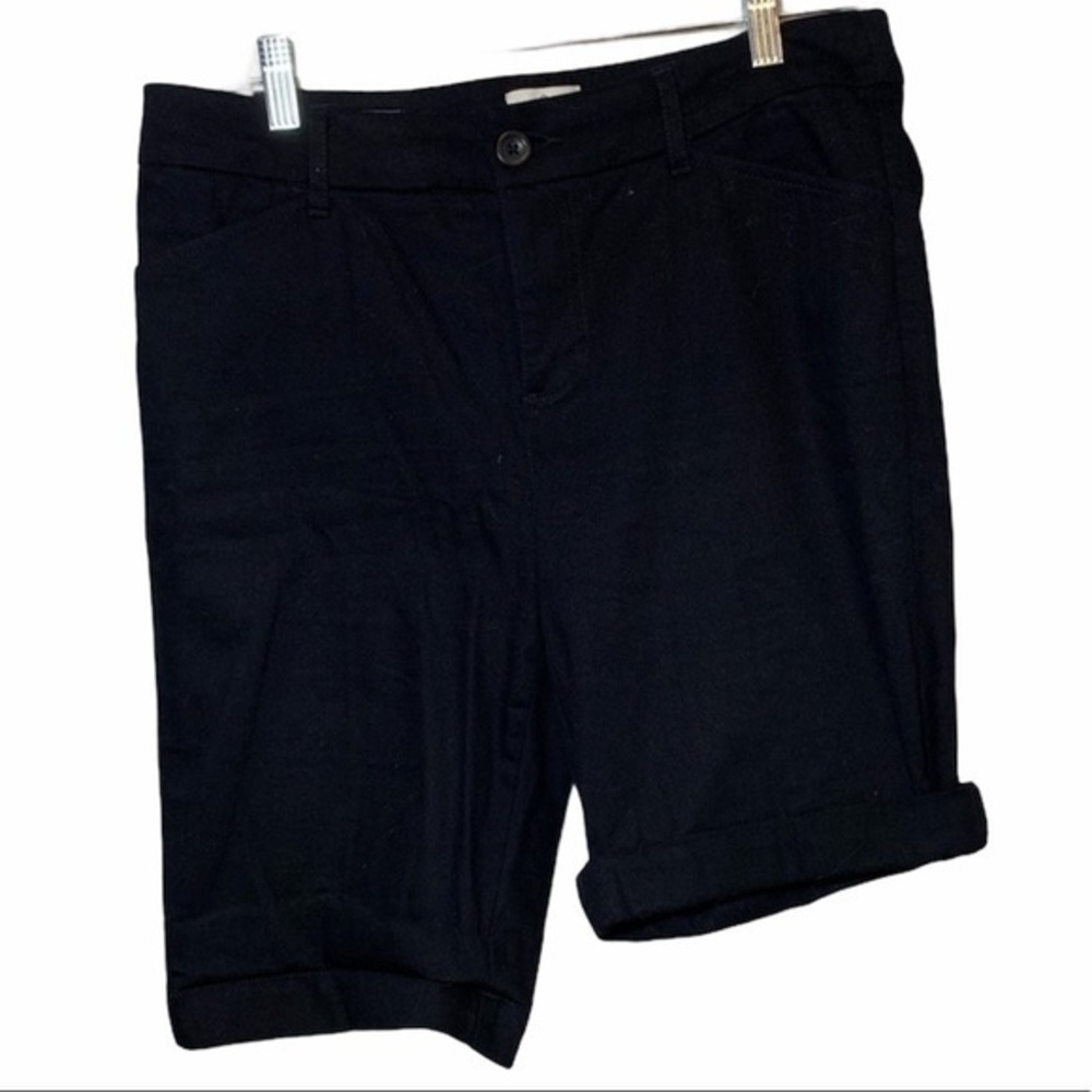 Black Bermuda Shorts